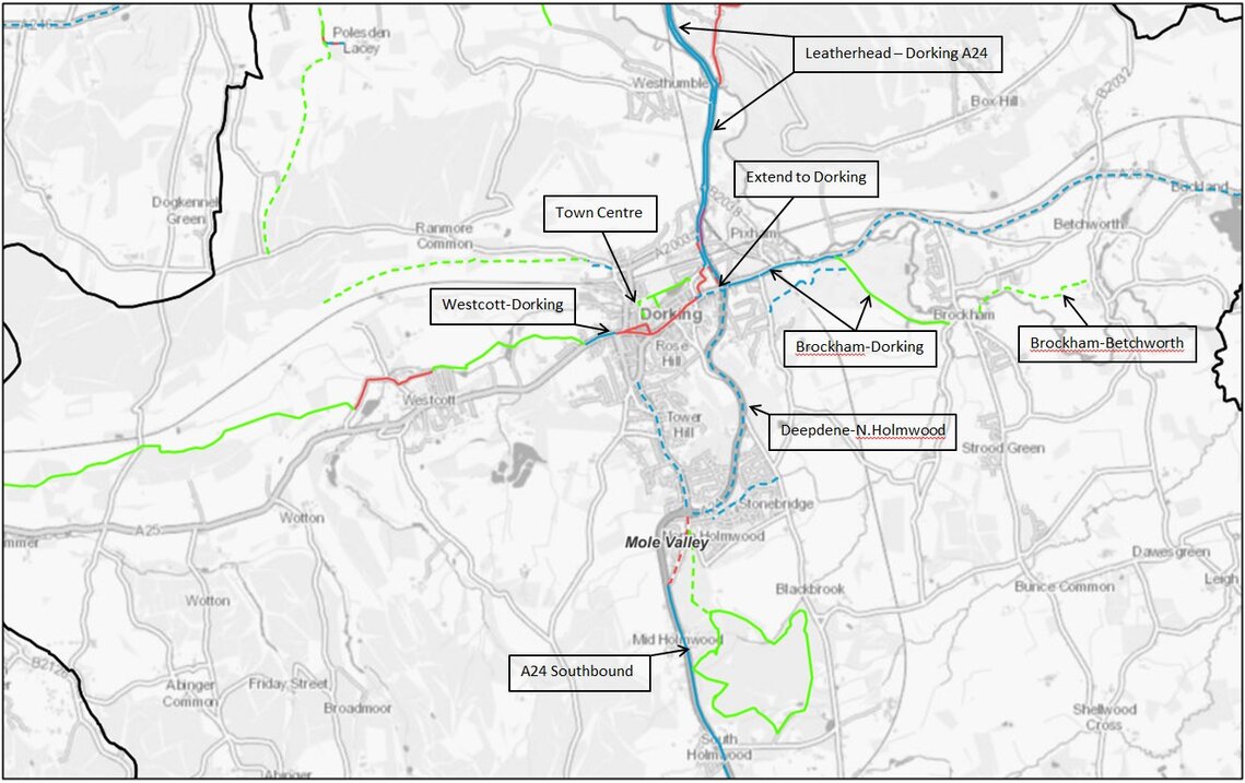 Mole Valley Central Area