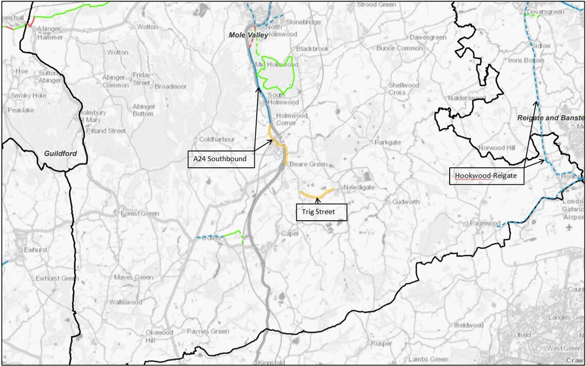 Mole Valley Southern Area